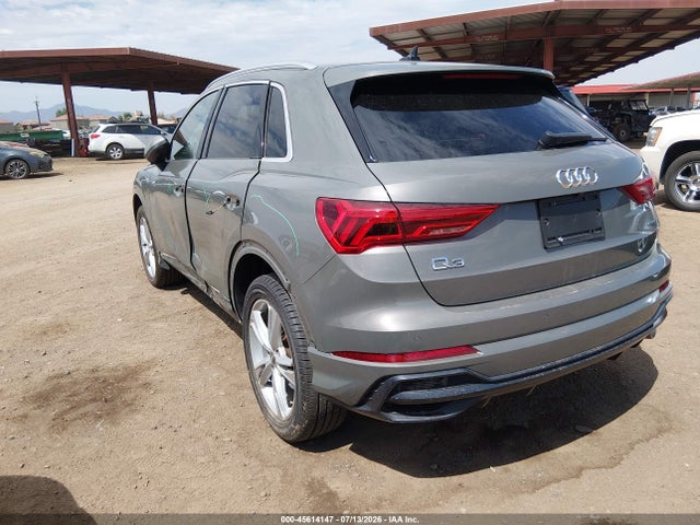 45614147 :رقم المزاد ، WA1DECF32M1014207 vin ، 2021 Audi Q3 Premium 45 Tfsi S Line Quattro Tiptronic مزاد بيع