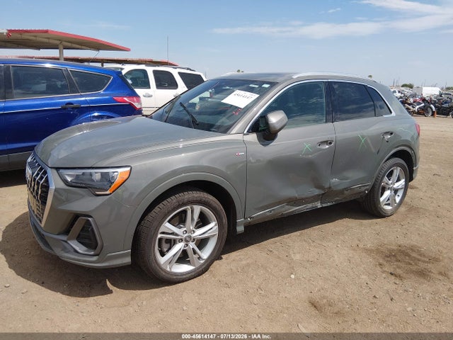 45614147 :رقم المزاد ، WA1DECF32M1014207 vin ، 2021 Audi Q3 Premium 45 Tfsi S Line Quattro Tiptronic مزاد بيع