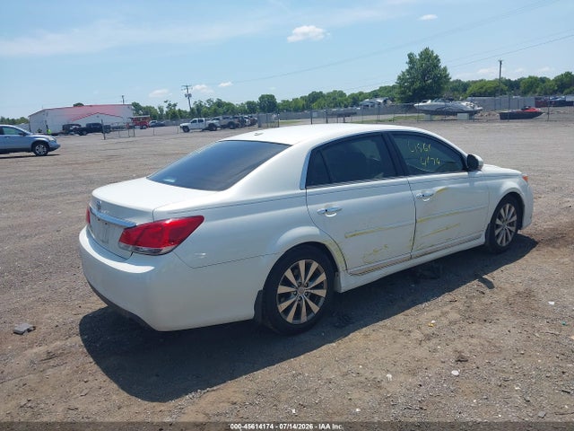 2011 Toyota Avalon Limited მანქანა იყიდება აუქციონზე, vin: 4T1BK3DB7BU399691, აუქციონის ნომერი: 45614174