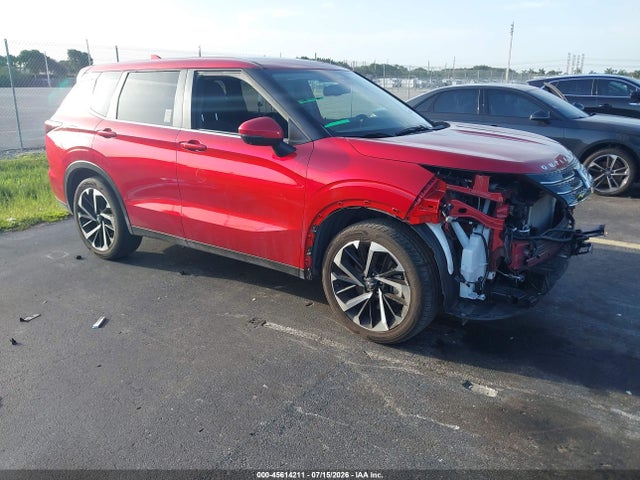 45614211 :رقم المزاد ، JA4J3VA87RZ077237 vin ، 2024 Mitsubishi Outlander Se 2.5 2wd/se Black Edition S-awc/se Black Edition W/pano Roof S-awc مزاد بيع