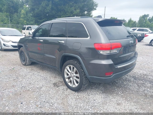 Продаж на аукціоні авто 2017 Jeep Grand Cherokee Limited, vin: 1C4RJEBG7HC813129, номер лоту: 45614218
