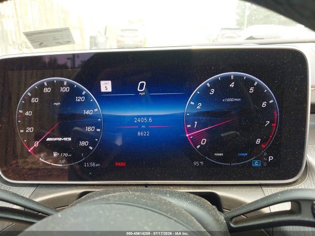 2025 Mercedes-benz Amg Cle 53 მანქანა იყიდება აუქციონზე, vin: W1KMK6CB4SF053530, აუქციონის ნომერი: 45614259