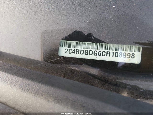 Продажа на аукционе авто 2012 Dodge Grand Caravan Crew, vin: 2C4RDGDG6CR108998, номер лота: 45614280