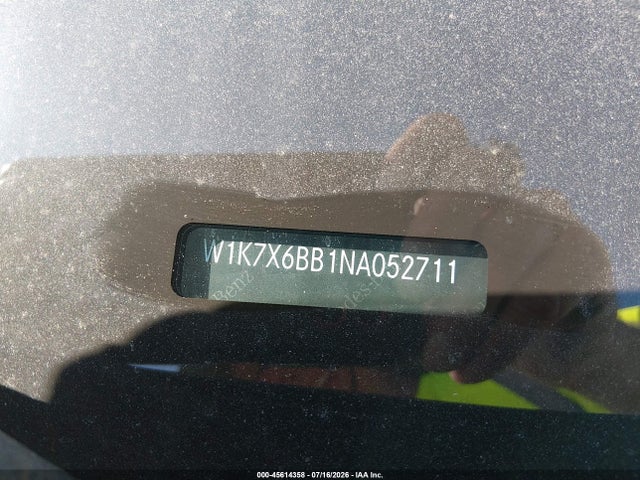 Aukcja sprzedaży 2022 Mercedes-benz Amg Gt 53 4-door Coupe, vin: W1K7X6BB1NA052711, numer aukcji: 45614358