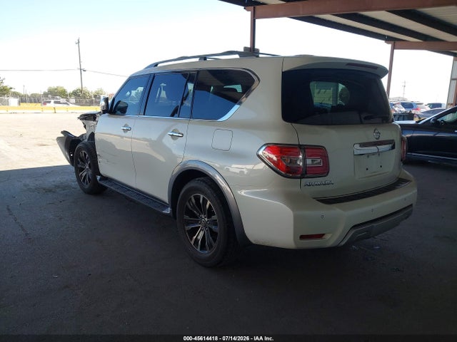 Продажа на аукционе авто 2018 Nissan Armada Platinum, vin: JN8AY2NE1JX700118, номер лота: 45614418