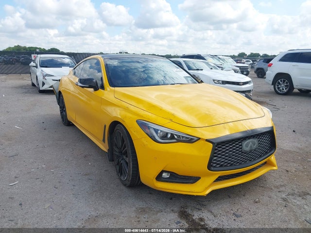 2017 Infiniti Q60 3.0t Red Sport 400 მანქანა იყიდება აუქციონზე, vin: JN1FV7EL5HM701955, აუქციონის ნომერი: 45614443