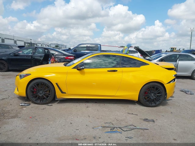2017 Infiniti Q60 3.0t Red Sport 400 მანქანა იყიდება აუქციონზე, vin: JN1FV7EL5HM701955, აუქციონის ნომერი: 45614443