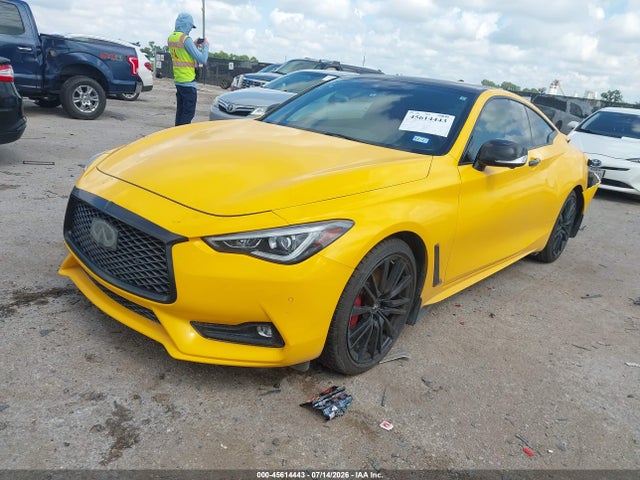 2017 Infiniti Q60 3.0t Red Sport 400 მანქანა იყიდება აუქციონზე, vin: JN1FV7EL5HM701955, აუქციონის ნომერი: 45614443