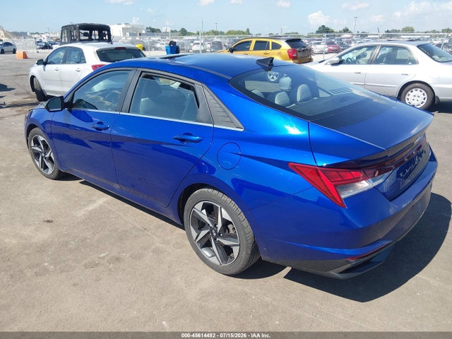 Продажа на аукционе авто 2022 Hyundai Elantra Limited, vin: KMHLP4AG6NU328370, номер лота: 45614482