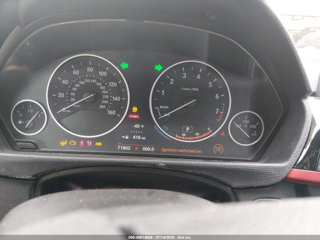 45614508 :رقم المزاد ، WBA3B3G54ENR83878 vin ، 2014 Bmw 328i Xdrive مزاد بيع