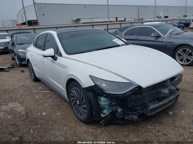 Auction sale of the 2023 Hyundai Sonata Hybrid Limited, vin: KMHL54JJ3PA055975, lot number: 45614525