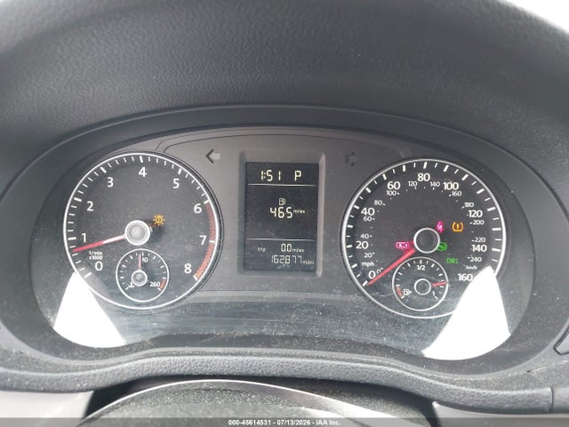 2014 Volkswagen Passat 2.5l S მანქანა იყიდება აუქციონზე, vin: 1VWAP7A32EC026992, აუქციონის ნომერი: 45614531
