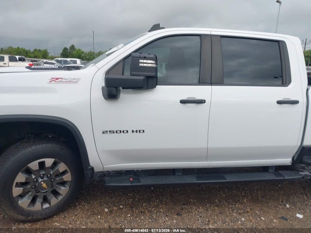 45614542 :رقم المزاد ، 2GC4KMEY7S1102405 vin ، 2025 Chevrolet Silverado 2500hd 4wd  Standard Bed Custom مزاد بيع