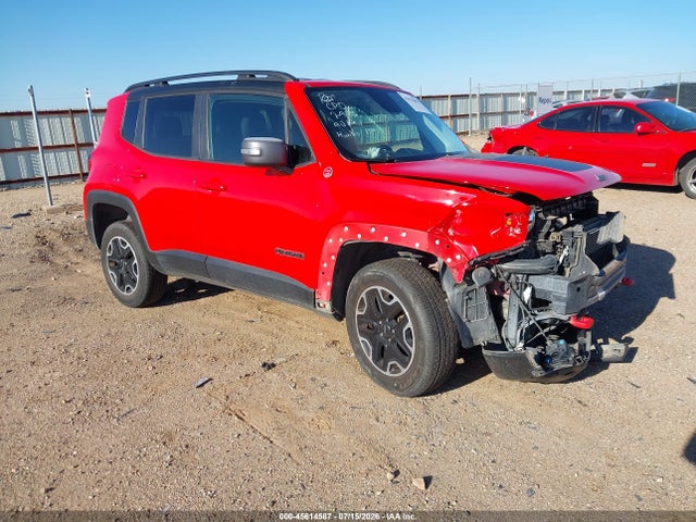 Aukcja sprzedaży 2016 Jeep Renegade Trailhawk, vin: ZACCJBCT2GPD12756, numer aukcji: 45614587