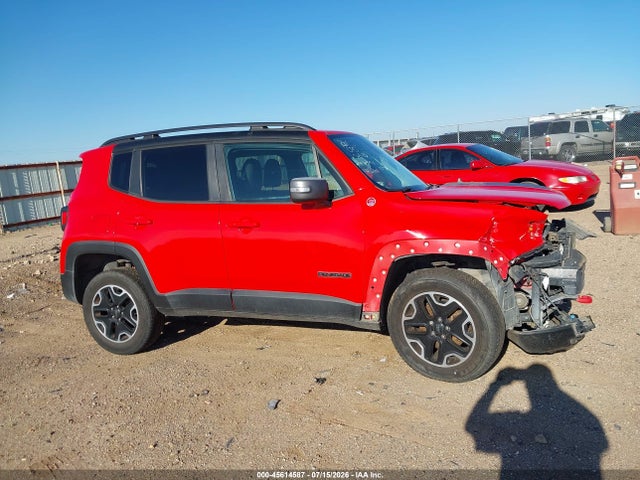 Aukcja sprzedaży 2016 Jeep Renegade Trailhawk, vin: ZACCJBCT2GPD12756, numer aukcji: 45614587