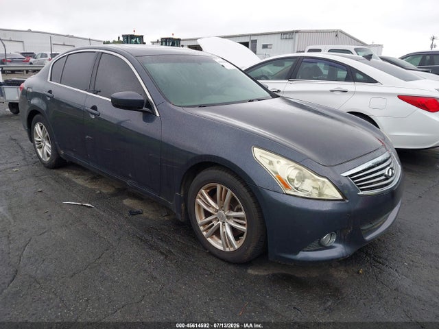 2011 Infiniti G25 Journey მანქანა იყიდება აუქციონზე, vin: JN1DV6AP9BM830511, აუქციონის ნომერი: 45614592