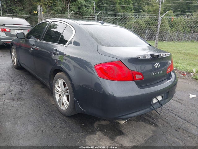 2011 Infiniti G25 Journey მანქანა იყიდება აუქციონზე, vin: JN1DV6AP9BM830511, აუქციონის ნომერი: 45614592