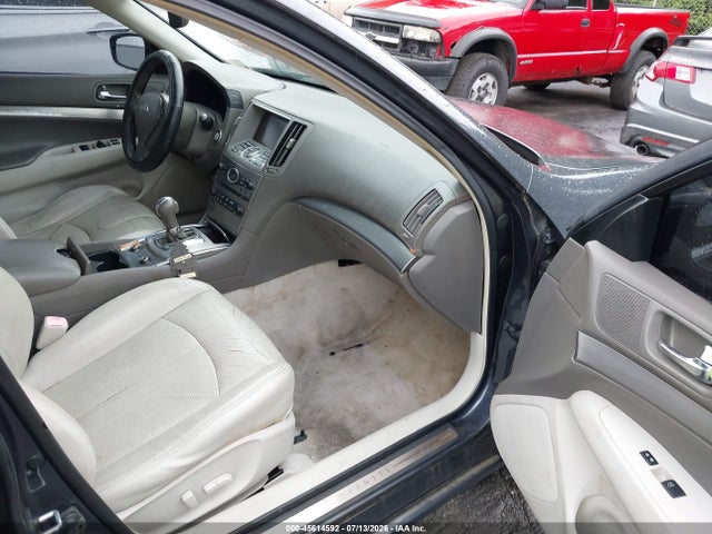 2011 Infiniti G25 Journey მანქანა იყიდება აუქციონზე, vin: JN1DV6AP9BM830511, აუქციონის ნომერი: 45614592