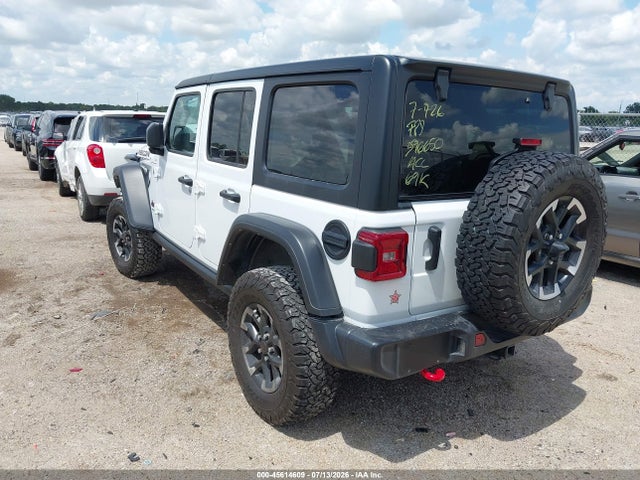 2025 Jeep Wrangler 4-door Rubicon 4x4 მანქანა იყიდება აუქციონზე, vin: 1C4PJXFN1SW529190, აუქციონის ნომერი: 45614609