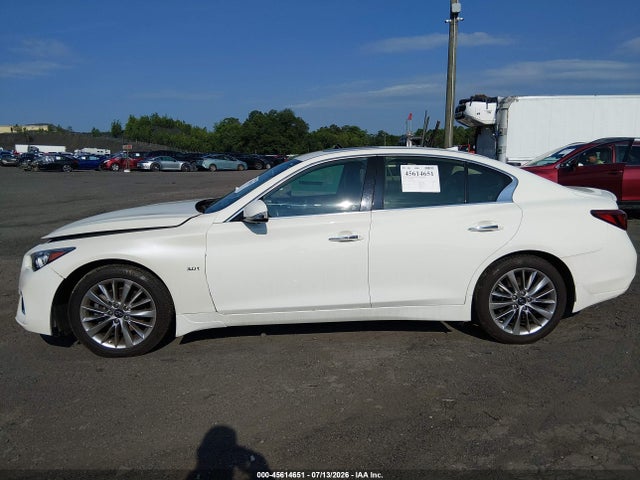 45614651 :رقم المزاد ، JN1EV7BR7MM754168 vin ، 2021 Infiniti Q50 Luxe Awd مزاد بيع