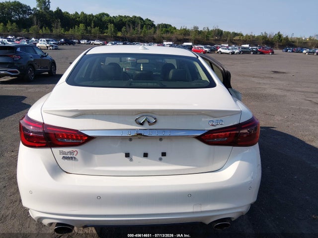 45614651 :رقم المزاد ، JN1EV7BR7MM754168 vin ، 2021 Infiniti Q50 Luxe Awd مزاد بيع