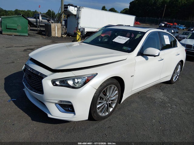 45614651 :رقم المزاد ، JN1EV7BR7MM754168 vin ، 2021 Infiniti Q50 Luxe Awd مزاد بيع