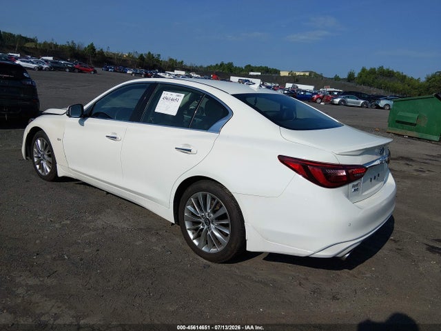 45614651 :رقم المزاد ، JN1EV7BR7MM754168 vin ، 2021 Infiniti Q50 Luxe Awd مزاد بيع