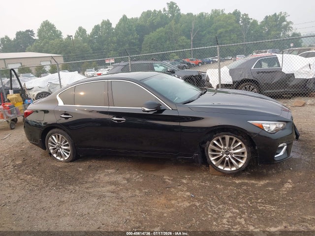 45614736 :رقم المزاد ، JN1EV7BR7MM753473 vin ، 2021 Infiniti Q50 Luxe Awd مزاد بيع