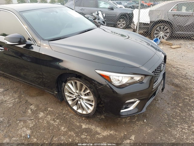 45614736 :رقم المزاد ، JN1EV7BR7MM753473 vin ، 2021 Infiniti Q50 Luxe Awd مزاد بيع