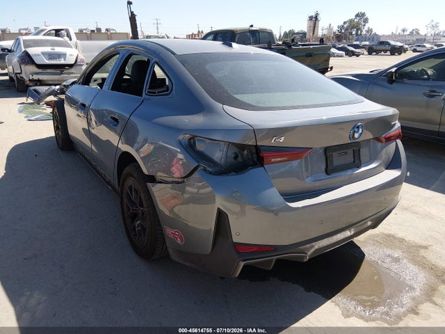 Aukcja sprzedaży 2023 Bmw I4 Edrive40, vin: WBY73AW04PFR36292, numer aukcji: 45614755