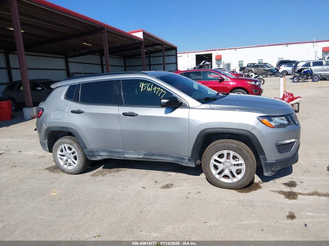 2021 Jeep Compass Sport 4x4 მანქანა იყიდება აუქციონზე, vin: 3C4NJDAB8MT551795, აუქციონის ნომერი: 45614777