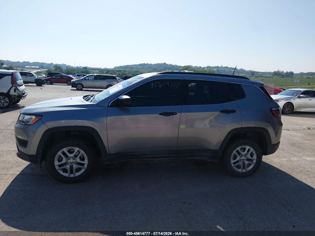 2021 Jeep Compass Sport 4x4 მანქანა იყიდება აუქციონზე, vin: 3C4NJDAB8MT551795, აუქციონის ნომერი: 45614777