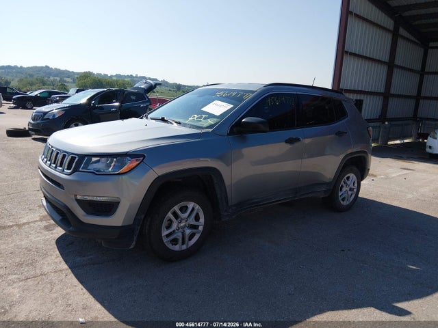 2021 Jeep Compass Sport 4x4 მანქანა იყიდება აუქციონზე, vin: 3C4NJDAB8MT551795, აუქციონის ნომერი: 45614777