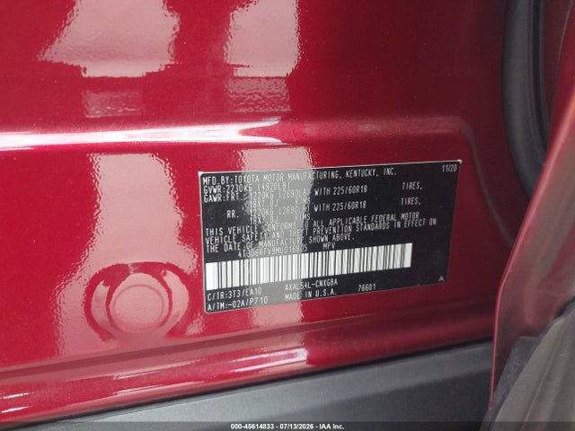 4T3D6RFV9MU016805 Toyota Rav4 Hybrid Limited