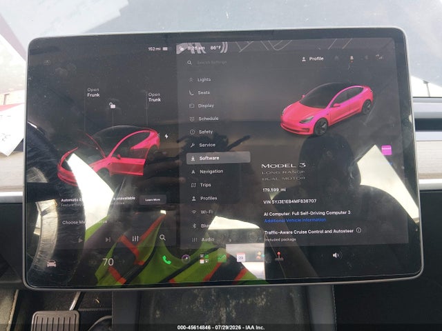 Tesla Model 3 Long Range 2021 5YJ3E1EB4MF836707 Image 18