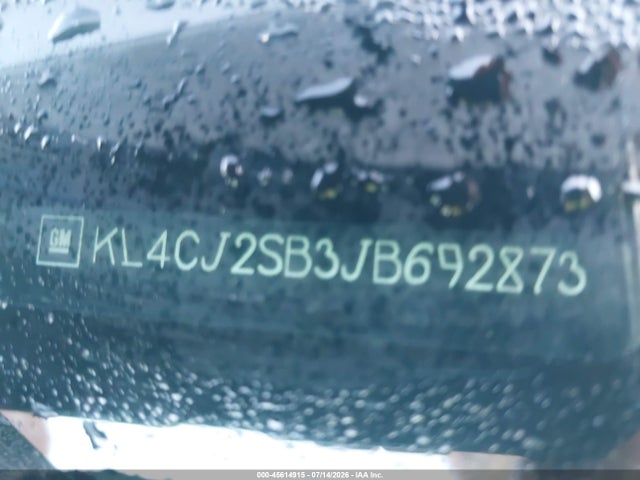 45614915 :رقم المزاد ، KL4CJ2SB3JB692873 vin ، 2018 Buick Encore Sport Touring مزاد بيع