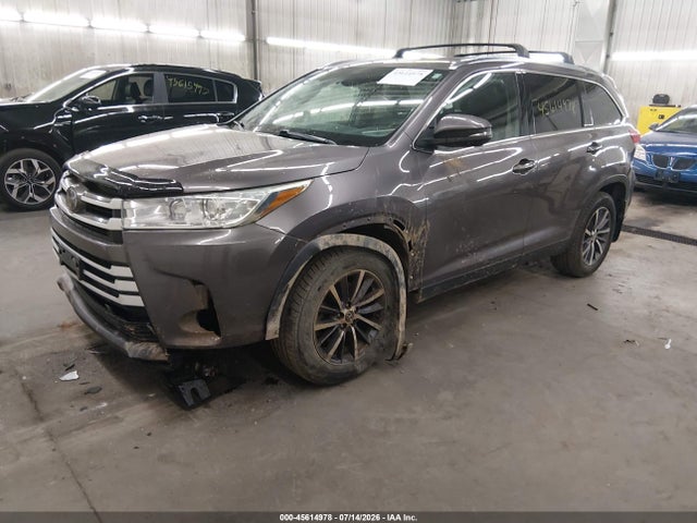 45614978 :رقم المزاد ، 5TDJZRFH8KS576804 vin ، 2019 Toyota Highlander Xle مزاد بيع