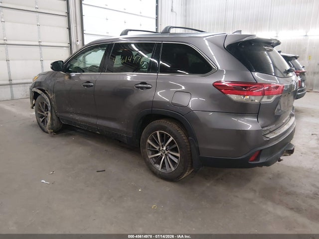 45614978 :رقم المزاد ، 5TDJZRFH8KS576804 vin ، 2019 Toyota Highlander Xle مزاد بيع