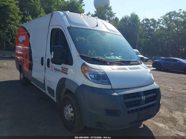 Aukcja sprzedaży 2018 Ram Promaster 3500 Cargo Van High Roof 159 Wb Ext, vin: 3C6URVJG5JE101308, numer aukcji: 45615005