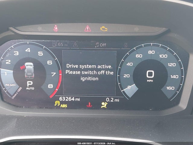 Aukcja sprzedaży 2020 Audi Q3 Premium 45 Tfsi Quattro Tiptronic, vin: WA1AECF30L1093930, numer aukcji: 45615031