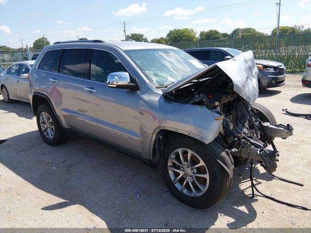 Продажа на аукционе авто 2015 Jeep Grand Cherokee Limited, vin: 1C4RJFBG9FC951337, номер лота: 45615037