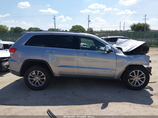 Продажа на аукционе авто 2015 Jeep Grand Cherokee Limited, vin: 1C4RJFBG9FC951337, номер лота: 45615037