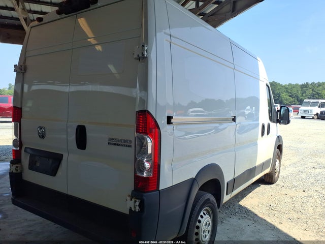 Aukcja sprzedaży 2025 Ram Promaster 2500 Tradesman High Roof 136 Wb W/pass Seat, vin: 3C6LRVCG6SE511691, numer aukcji: 45615045