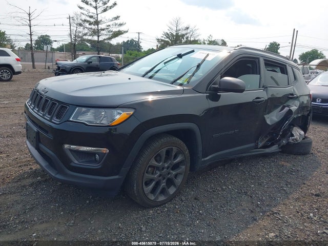 Aukcja sprzedaży 2021 Jeep Compass 80th Anniversary 4x4, vin: 3C4NJDEBXMT532501, numer aukcji: 45615075