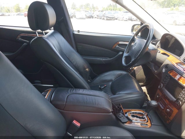 Aukcja sprzedaży 2005 Mercedes-benz S 500 4matic, vin: WDBNG84J55A458572, numer aukcji: 45615131