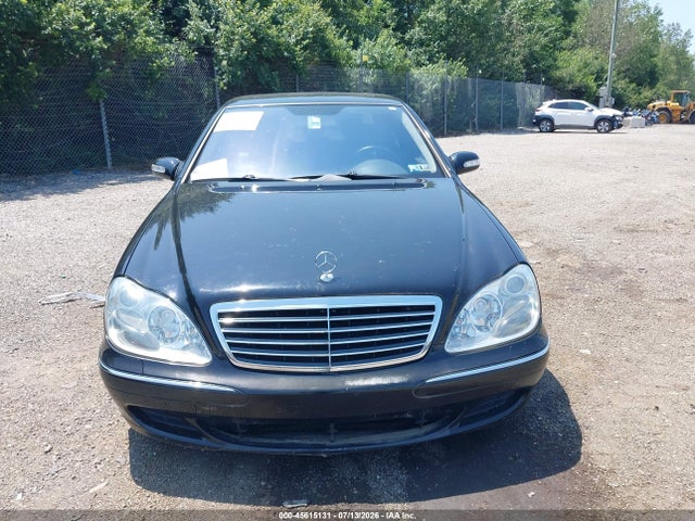 Aukcja sprzedaży 2005 Mercedes-benz S 500 4matic, vin: WDBNG84J55A458572, numer aukcji: 45615131