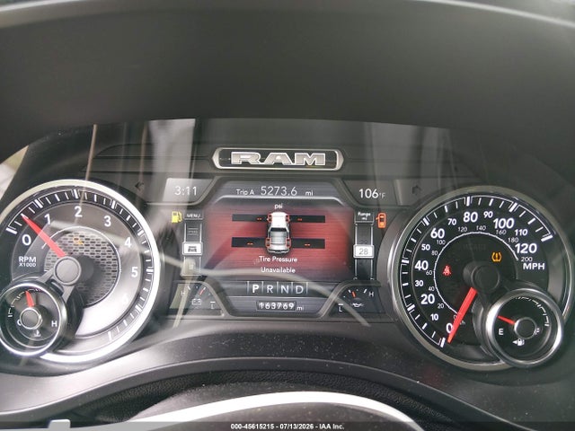 Продаж на аукціоні авто 2019 Ram 1500 Laramie  4x2 5'7 Box, vin: 1C6RREJT0KN635722, номер лоту: 45615215
