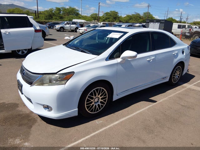 45615220 :رقم المزاد ، JTHBB1BA1A2002844 vin ، 2010 Lexus Hs 250h Premium مزاد بيع