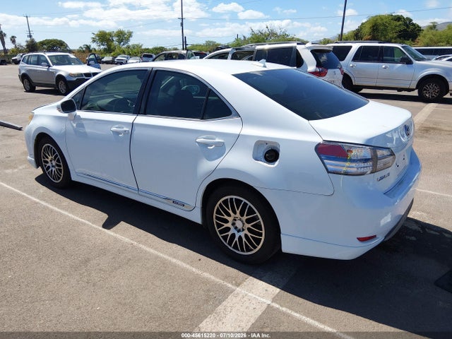 45615220 :رقم المزاد ، JTHBB1BA1A2002844 vin ، 2010 Lexus Hs 250h Premium مزاد بيع
