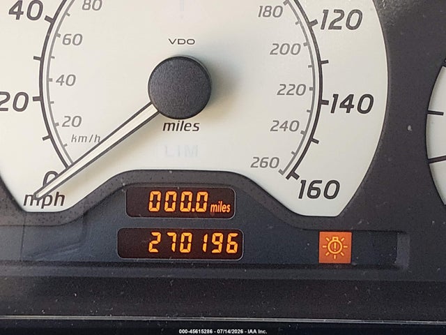 45615286 :رقم المزاد ، WDBHA24GXYA834042 vin ، 2000 Mercedes-benz C 230 Kompressor مزاد بيع